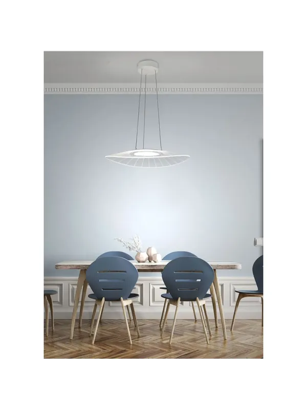 Lampadario moderno a led design 40w metacrilato per cucina soggiorno FB-0011 Di Tendenza
