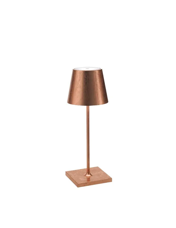Poldina Mini foglia rame lampada senza fili ricaricabile Must-Have