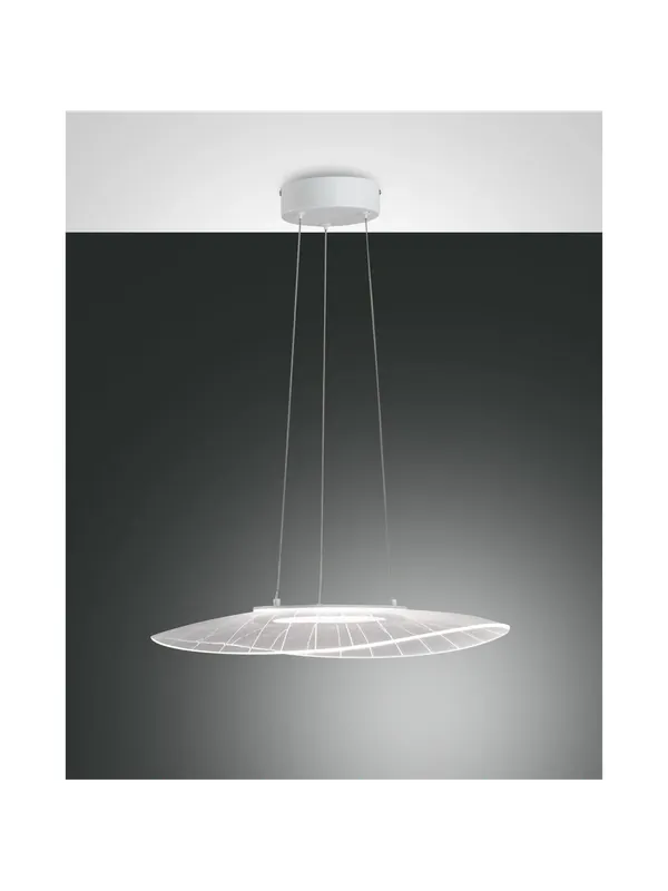 Lampadario moderno a led design 24w metacrilato per cucina soggiorno FB-0010 Spedizione Espresso