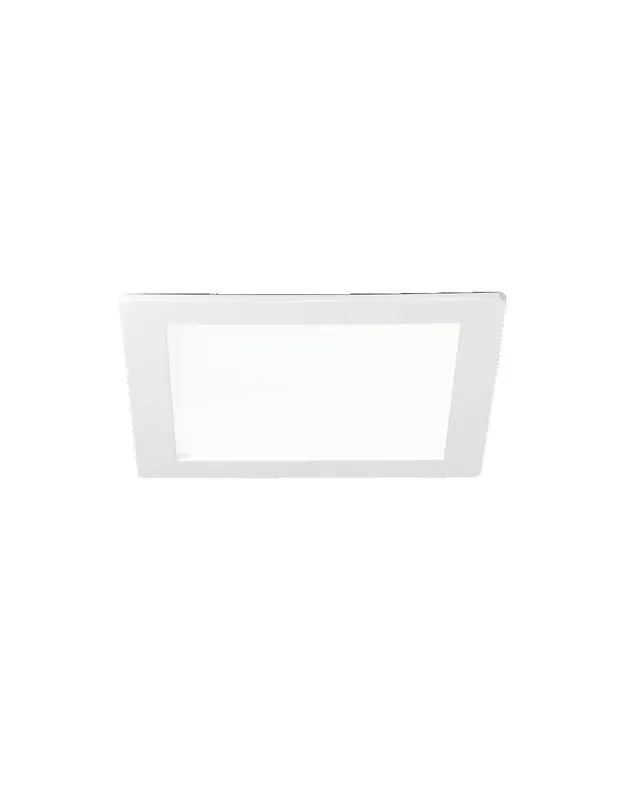Ideal Lux Groove 124001 faretto da incasso in alluminio led quadrato Soddisfatti O Rimborsati