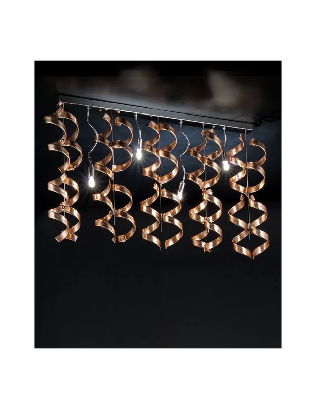 Novità Metal lux Astro 205.254 plafoniera moderna 4 luci