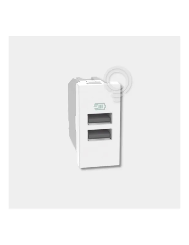 Reso Gratuito MatixGO - caricatore usb AA 1m bianco