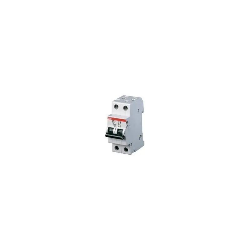 Non Perdere abb s201 na c16 interruttore automatico 6ka 1p+n 2moduli s531771