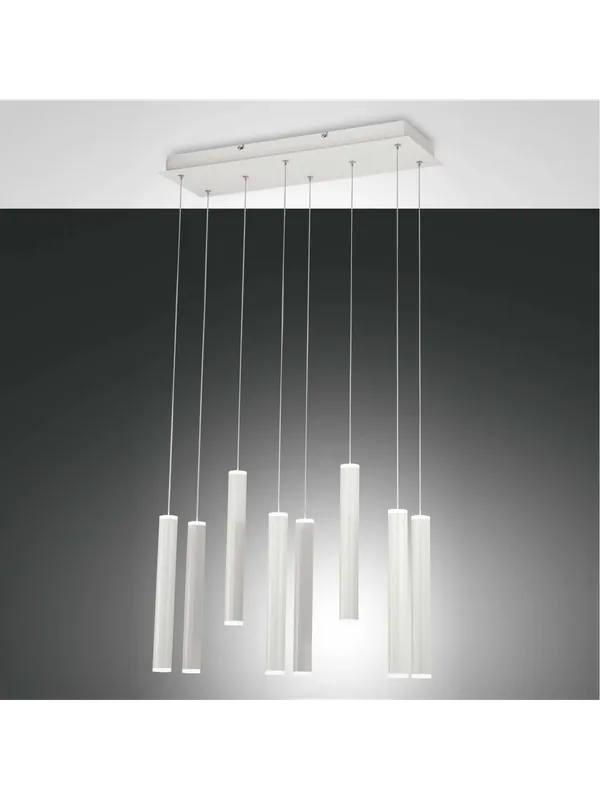 Lampadario a sospensione led moderno design bianco per cucina soggiorno FB-0060 Più Venduto