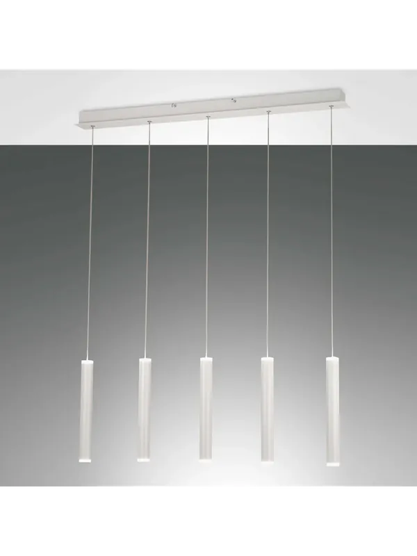 Ultime Pezzi Lampadario a sospensione a led moderno design bianco per cucina camera FB-0057