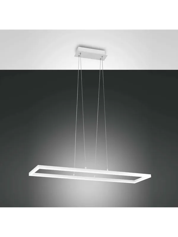 Offerta Speciale Lampadario a led moderno rettangolare design bianco ufficio camera FB-0041