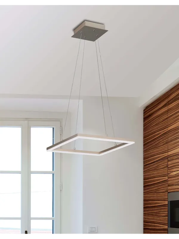 Prezzo Di Fabbrica Lampadario a led moderno quadrato design oro ufficio camera FB-0039