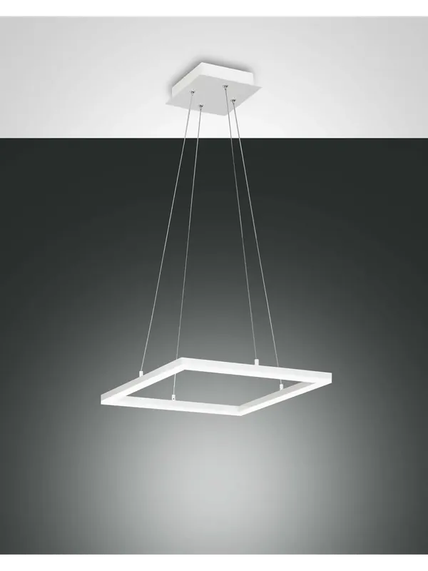 Di Tendenza Lampadario a led moderno quadrato design bianco ufficio camera FB-0038