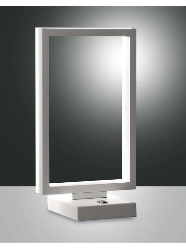 Novità Lumetto lampada a led moderna design bianco per camera FB-0035