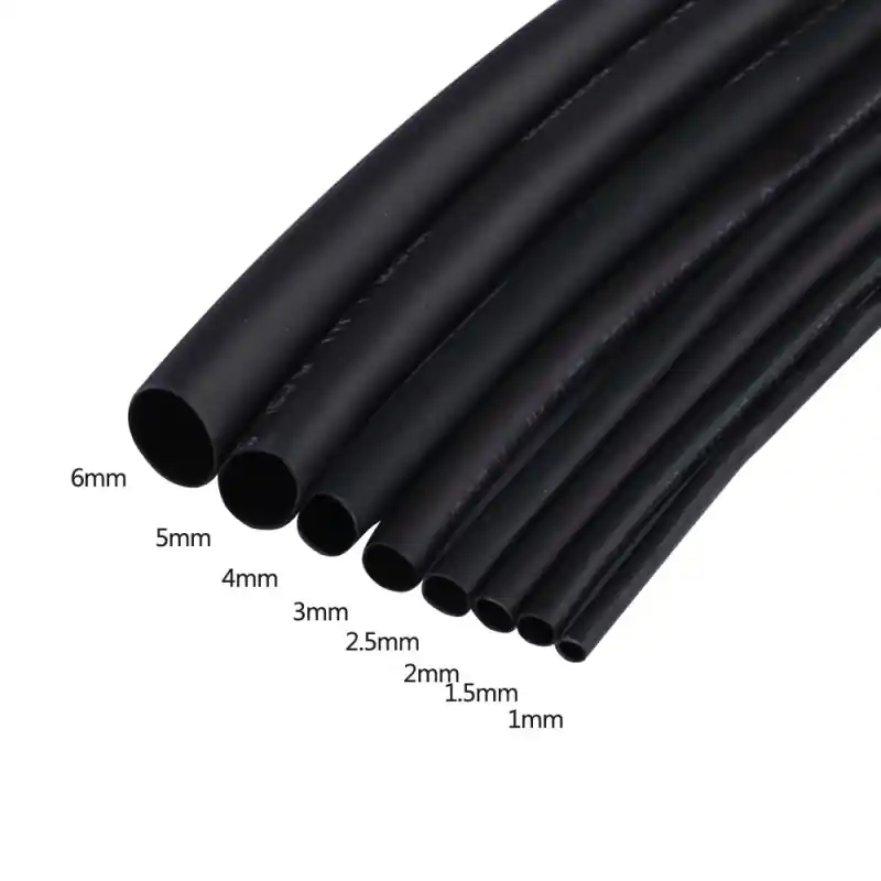 faeg 16172 poliolefina guaina termorestringente in singolo dispenser 10 metri da uso generale 3,2 guaina nera fg16172 Novità