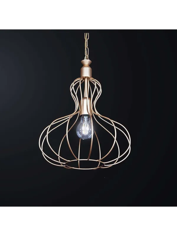 Popolare Lampadario a sospensione moderno oro a 1 luce BGA 3438-s30