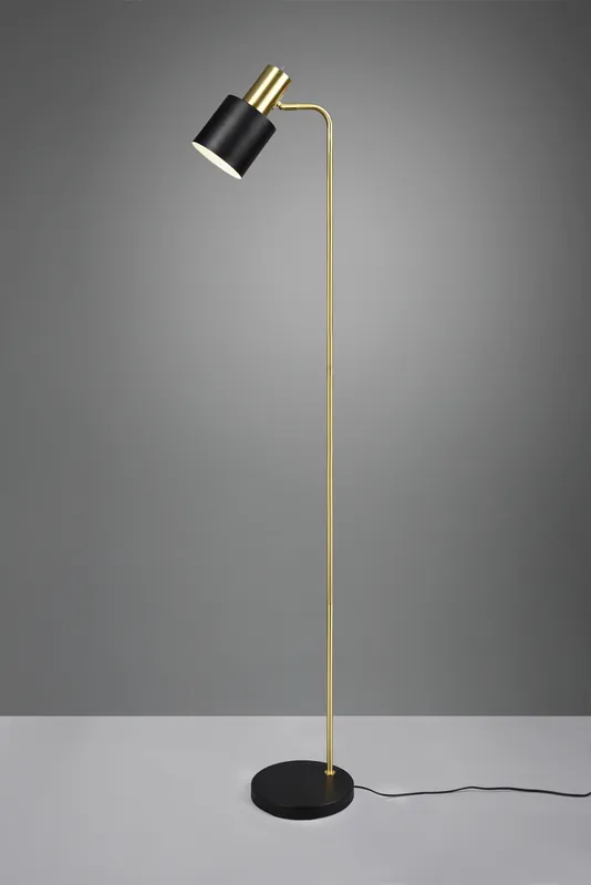 ADAM PIANTANA METALLO OTTONE SATINATO E NERO H. 150CM Compra Adesso