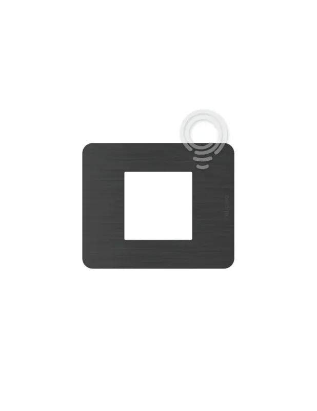 MatixGO - placca 2P black nickel Solo Oggi