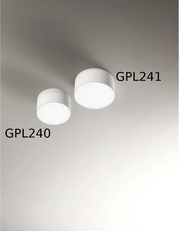 Gea Led Cloe GPL241 applique led - plafoniera 14 cm diametro Sconto