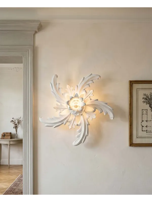 Plafoniera classica in legno bianco a 1 luce esse 795/1p Pagamento Sicuro