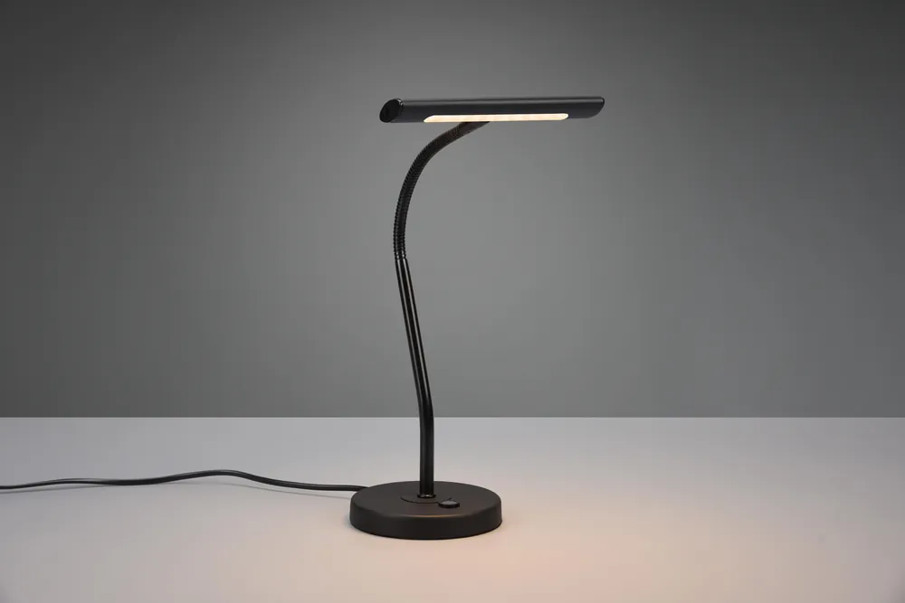 Subito Disponibile CURTIS TAVOLO LED NERA C/FLESTouchdimmerBILE CM18xH35
