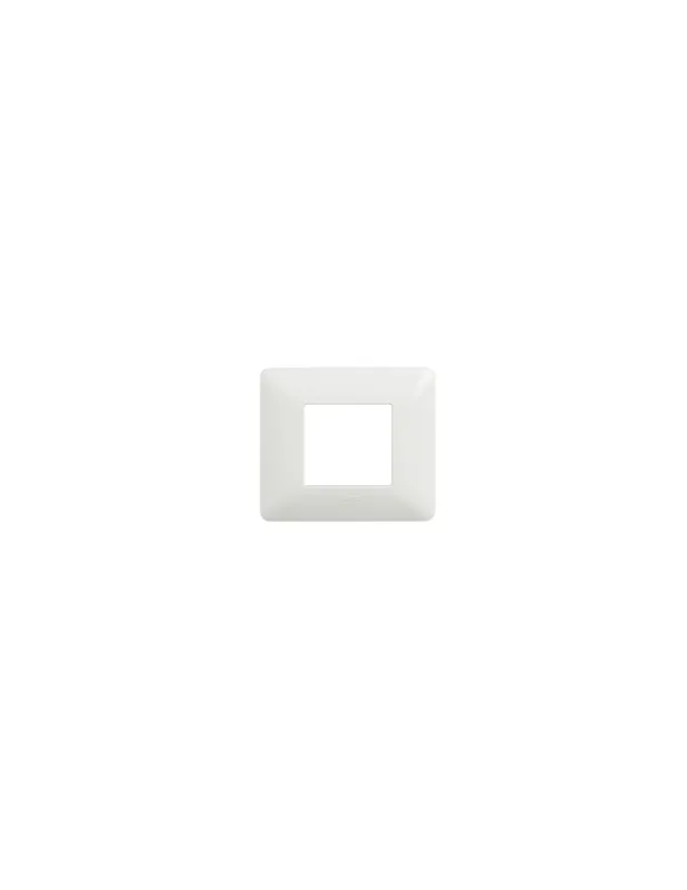 Placca 2 moduli colore bianco matix bticino AM4802BBN Offerta Del Giorno