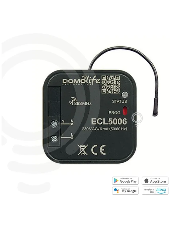 Ripetitore di segnale 230V Elettrocanali DomoMyLife Non Perdere