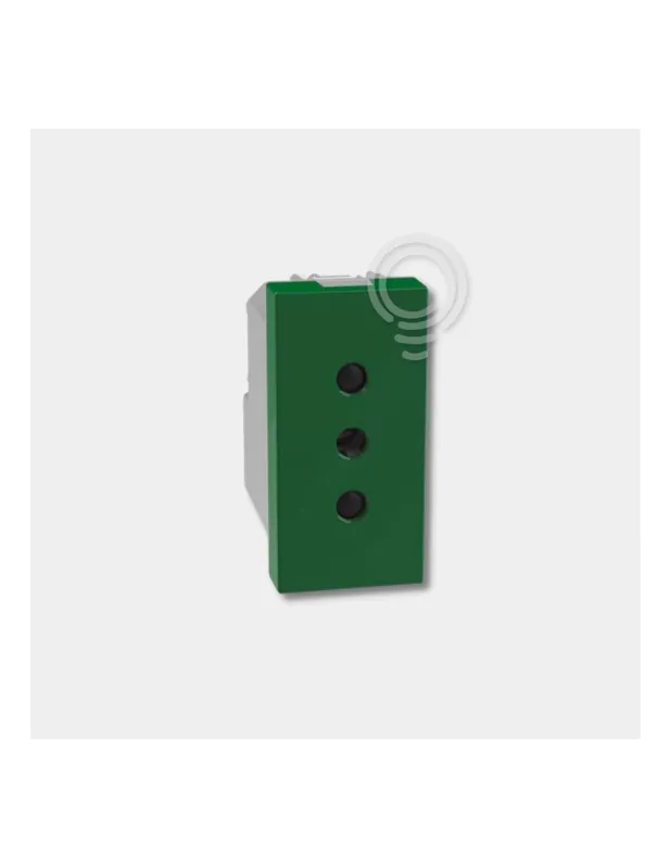 Offerta Lampo MatixGO - presa ita P11 verde