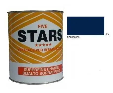 FIVE STARS SMALTO SOPRAFFINO BLEU MARINO 125ml Spedito Oggi