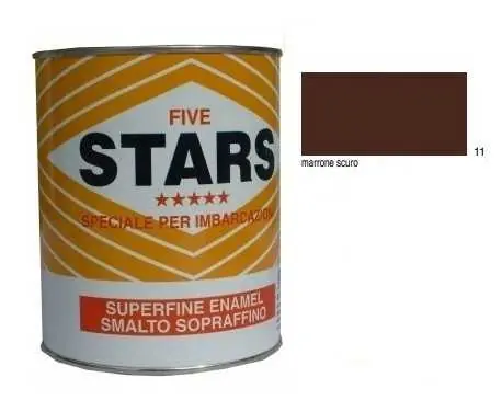 Di Tendenza FIVE STARS SMALTO SOPRAFFINO MARRONE SCURO 125ml