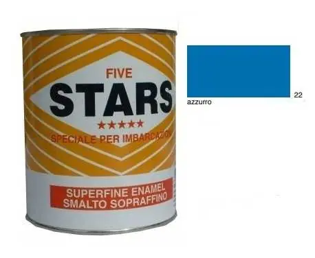 FIVE STARS SMALTO SOPRAFFINO AZZURO 125ml Novità