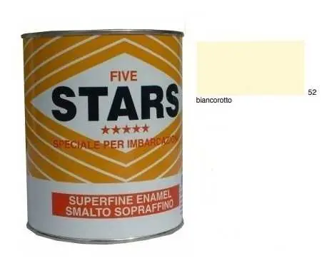Occasione Imperdibile FIVE STARS SMALTO SOPRAFFINO BIANCO ROTTO 125ml