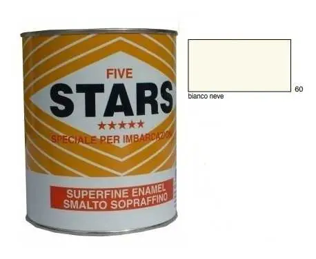 FIVE STARS SMALTO SOPRAFFINO BIANCO NEVE 125ml Occasione