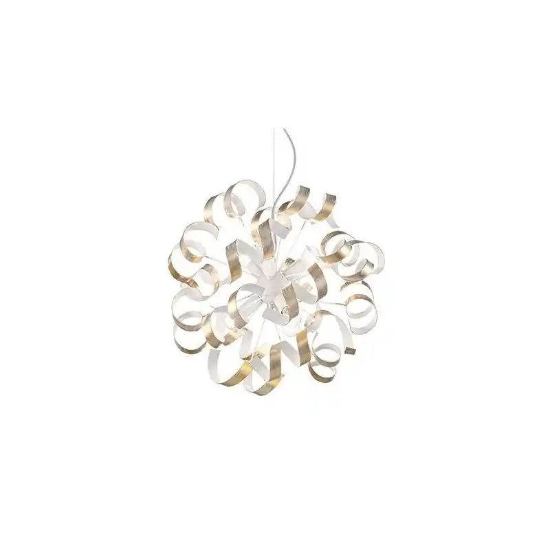 A Buon Prezzo ideal lux vortex sp6 oro lampada a sospensione lampadario appeso a soffitto a 6 luci IDEAL LUX 101606
