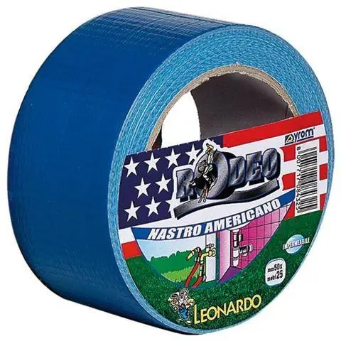 Più Venduto Nastro americano nastro adesivo telato rinforzato universale mm 50x25 mt BLU