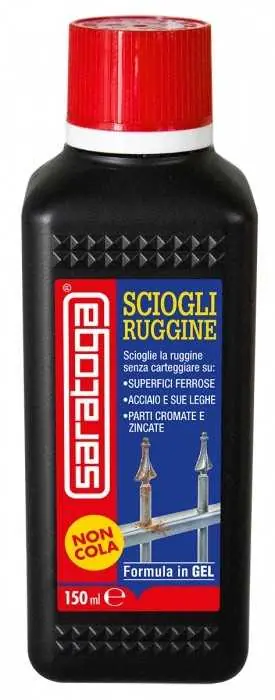 Novità SCIOGLI RUGGINE SARATOGA 150ml