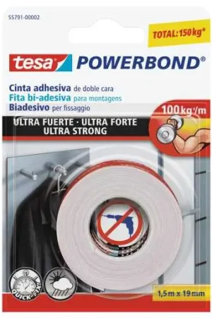 Offerta Speciale NASTRO BIADESIVO ULTRASTONG mm 19 x 1,5 mt
