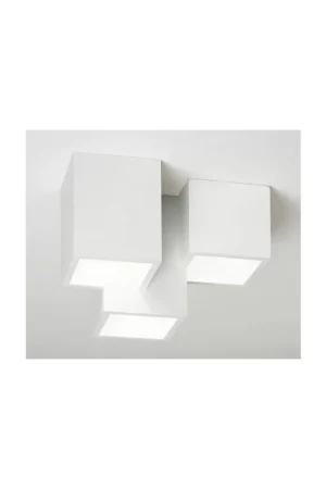 Sforzin Tecnico Heraea T193 plafoniera moderna in gesso Super Prezzo