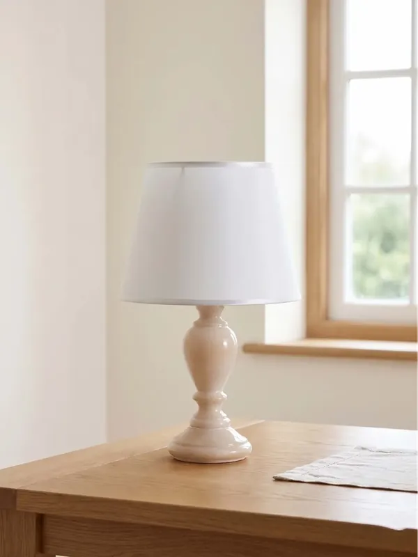 Compra Oggi Stesso Lumetto classico in legno beige a 1 luce esse 496/bp