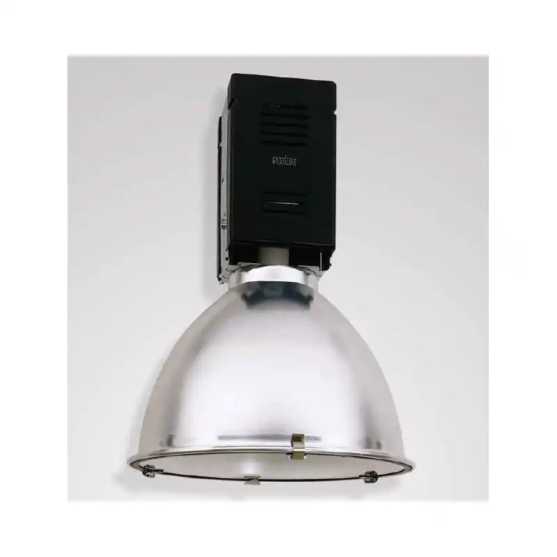 Spedito Oggi nordex polar cappellone industriale 400 w ioduri metallici a soffitto in alluminio piu lampada nordex nx5086