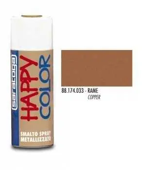 SMALTO SPRAY 400ml METALLIZATO RAME Affare