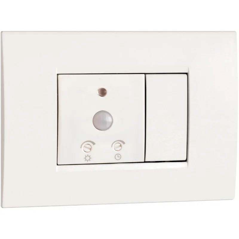 Sensore di movimento crepuscolare Vemer Duo 2 moduli DIN bianco - VE791100 Offerta Del Giorno