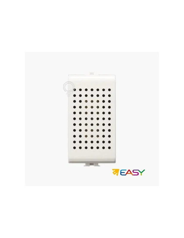 Ronzatore elettrico 1 modulo 12V Bianco 80Va Adattabile Matix Solo Oggi