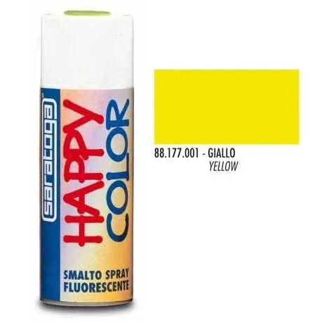 Offerta Speciale SMALTO SPRAY 400ml FLUORESCENTE GIALLO
