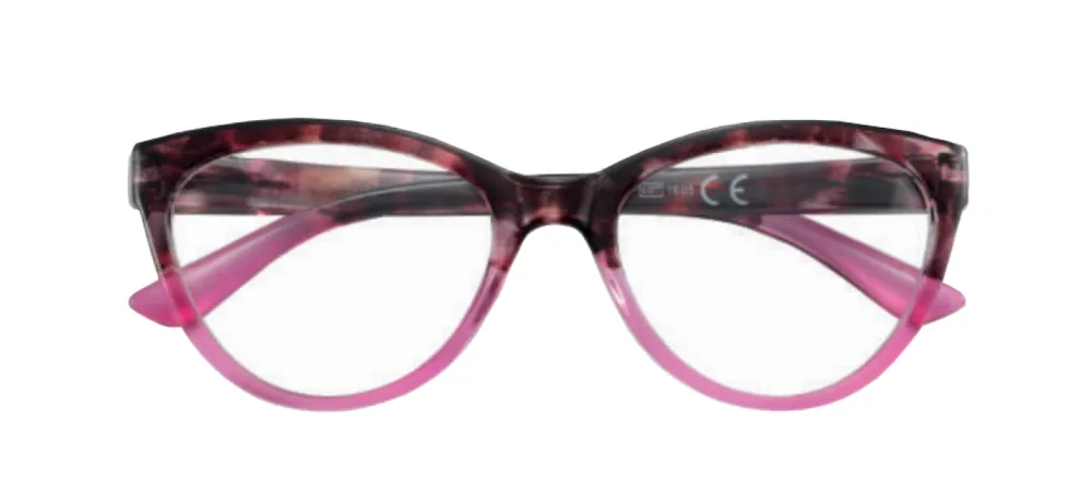 Occhiale da vicino Industrie Ottiche Italiane +2 gradi tartaruga fucsia - 520-2/+2,00 Soddisfatti O Rimborsati