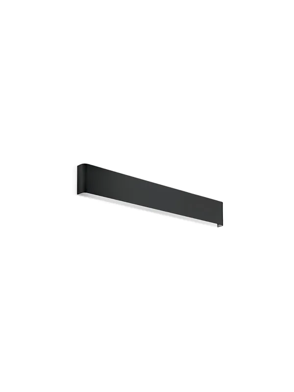 Applique lampada da parete moderna a led design nero 61cm DL1823 Prezzo Conveniente