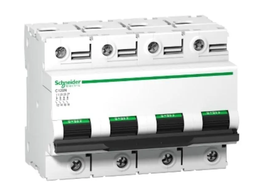 Interruttore magnetotermico Schneider Electric Acti9 C120N 4P 125A 10000A curva C - A9N18376 Prezzo Ridotto