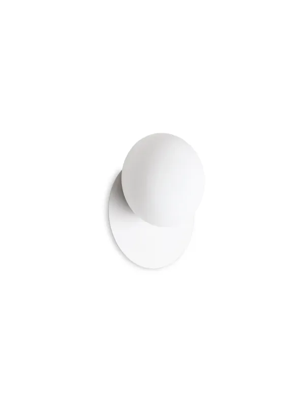 Applique moderno design bianco con sfera a 1 luce DL1816 Prezzo Di Fabbrica