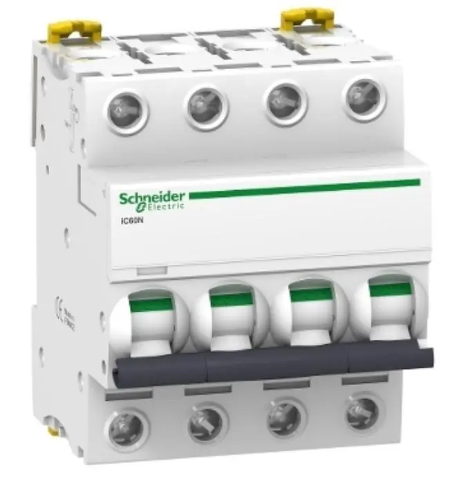 Prezzo Scontato Interruttore magnetotermico Schneider Electric Acti9 iC60N 4P 40A 6000A curva C -A9F79440