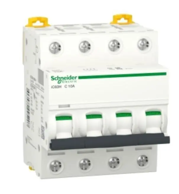 Compra Adesso Interruttore magnetotermico SCHNEIDER ELECTRIC Acti9 iC60H 4P 10A 10000A curva C -A9F89410