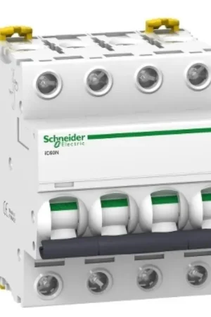 Spedito Oggi Interruttore magnetotermico Schneider Electric Acti9 iC60N 4P 25A 6000A curva C -A9F79425