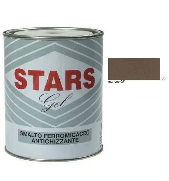 Direttamente Dal Produttore STARGEL FERROMICACEO SMALTO ANTIRUGGINE 750ml Grana Fine MARRONE