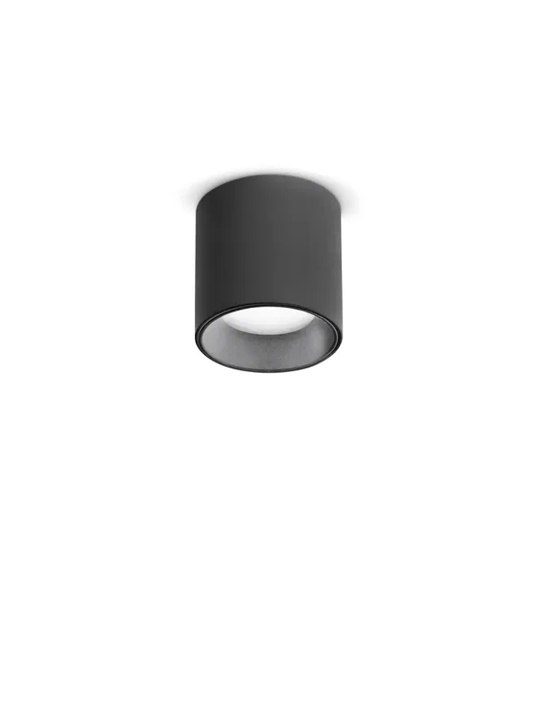 Plafoniera faretto a led moderno design minimal nero DL1796 Bestseller