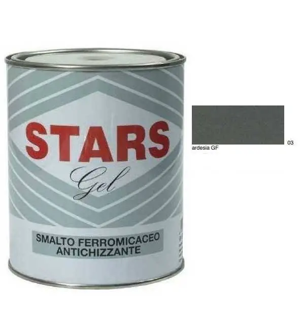 Soddisfatti O Rimborsati STARGEL FERROMICACEO SMALTO ANTIRUGGINE 750ml Grana Fine ARDESIA