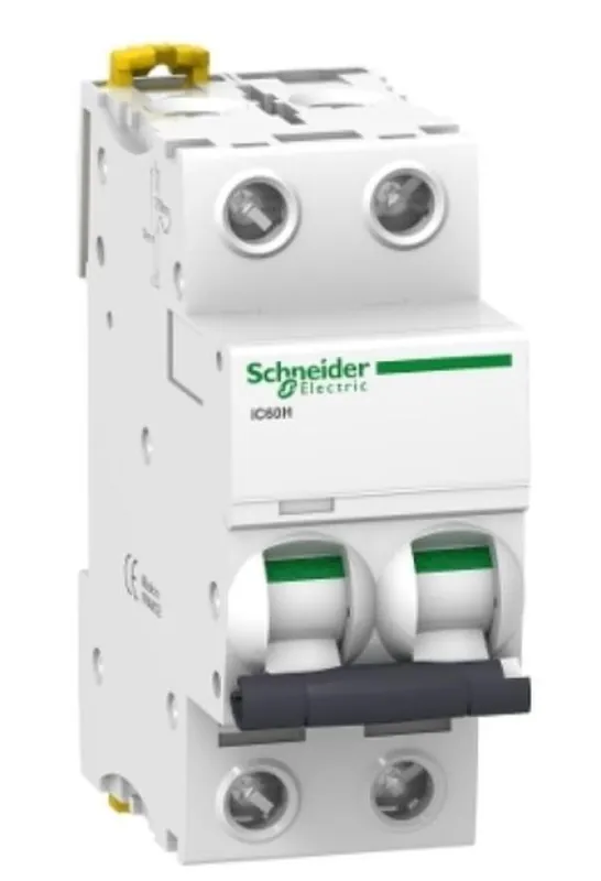 Promozione Interruttore magnetotermico Schneider Electric Acti9 iC60H 2P 10A 10000A curva C -A9F89210